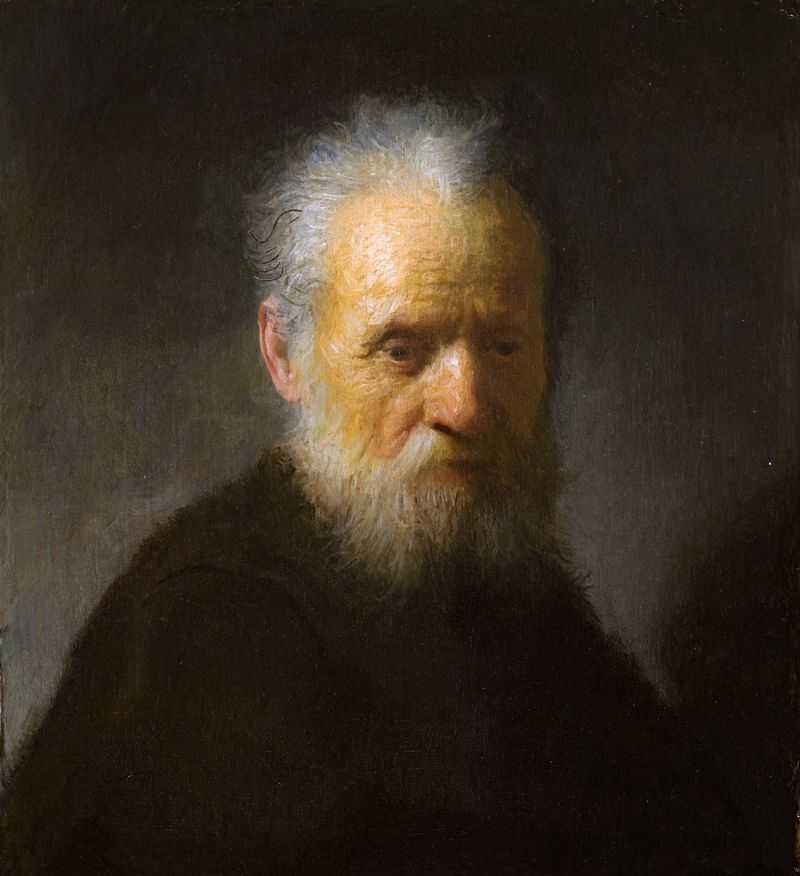 һź - Portrait of an elderly man with a beard