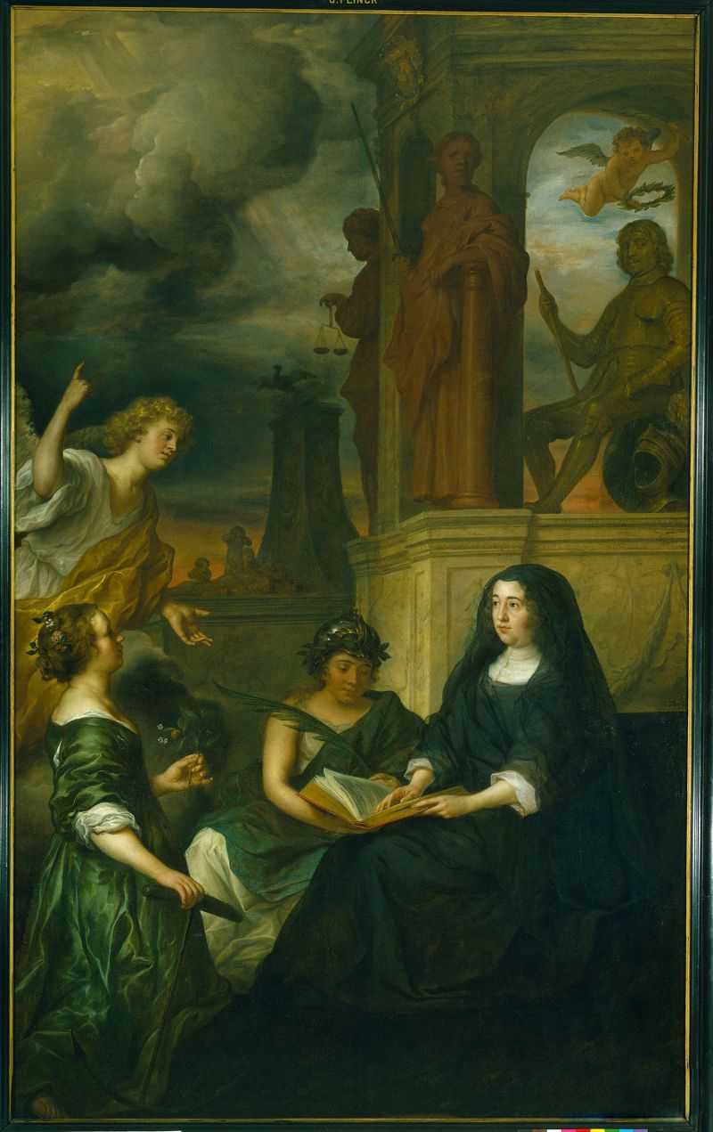 ǡķ׵ˡ֮Ĺ - Hope Comes to Amalia van Solms at the Tomb of Frederik Hendrik