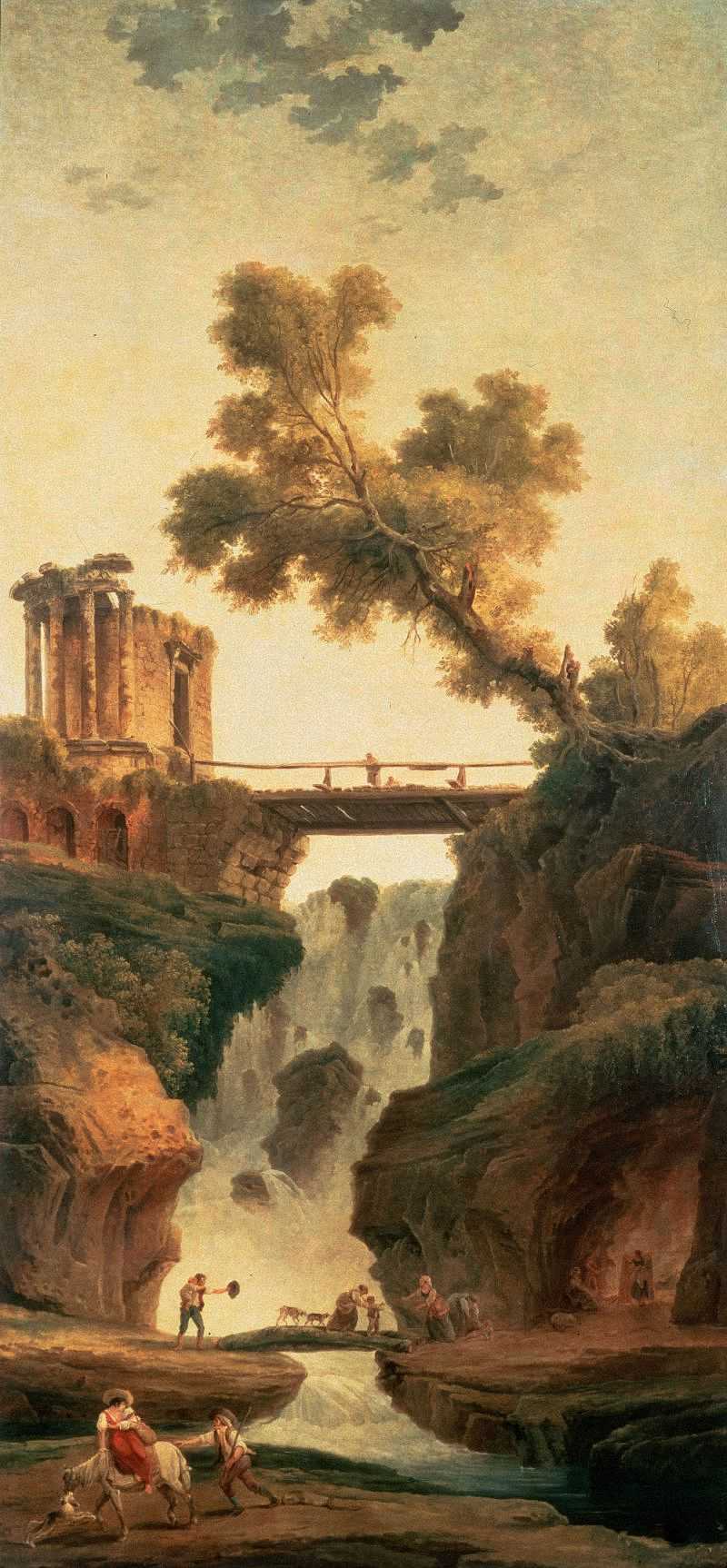 ׳۵ٲ - Landscape with a Waterfall