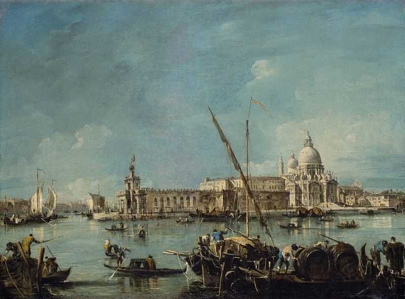 ʥĸǴùؿڵľɫ - View of the Dogana and Santa Maria della Salute