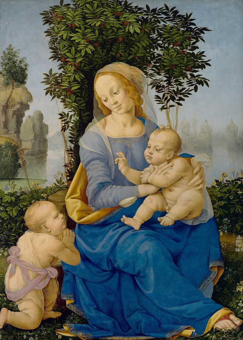 ʥĸӤʥʩϴԼ - Madonna and Child with the Infant Saint John the Baptist