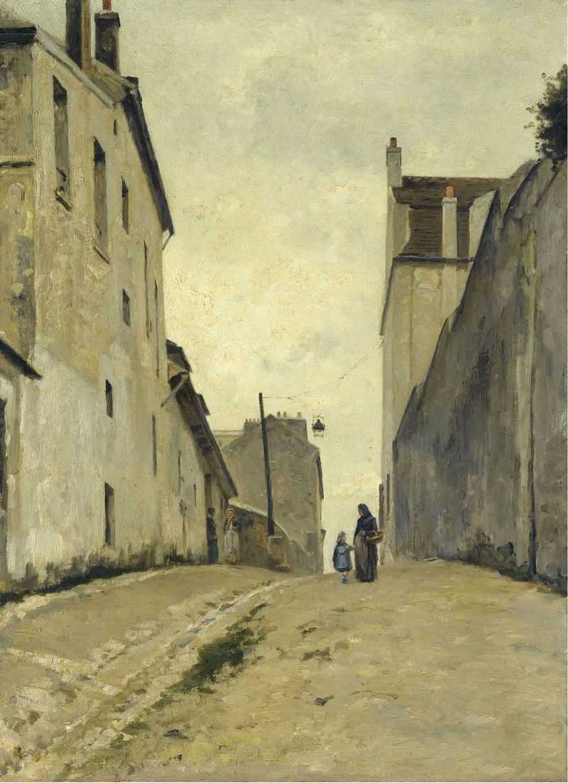  - Montmartre, la Rue du Mont-Cenis