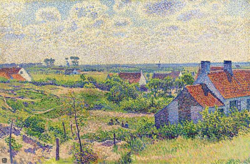 Χľɫ - Landscape with Houses