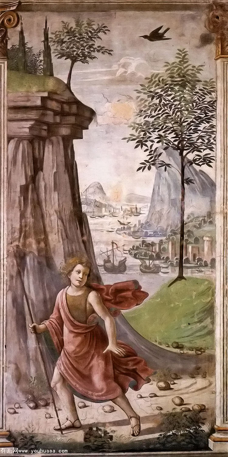 st john the baptist in the desert