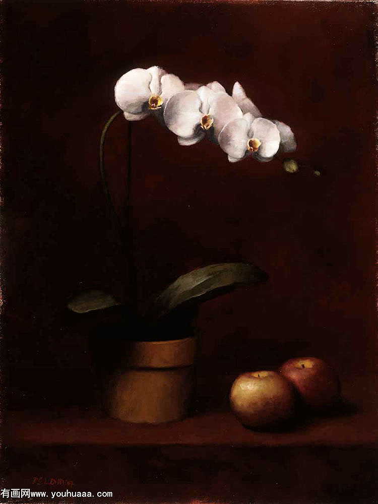 orchids and apples