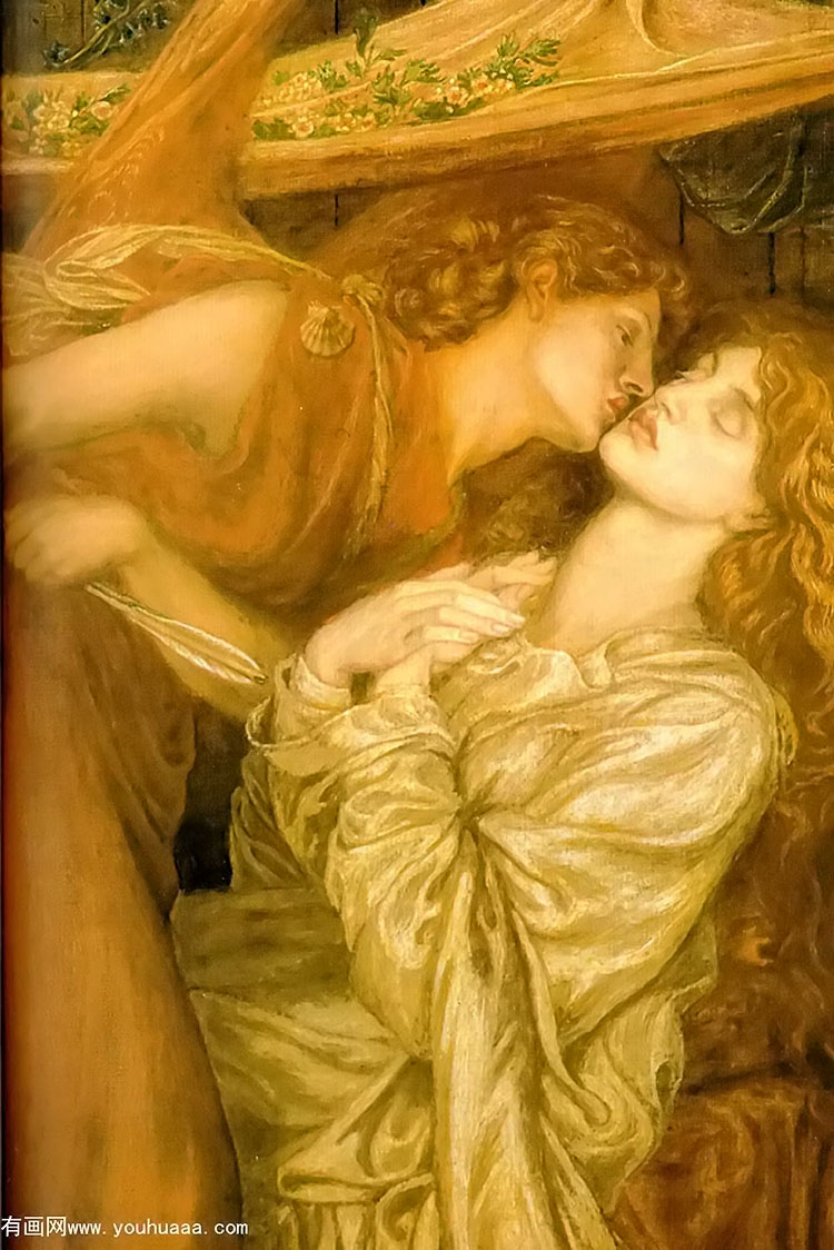 dantes dream at the time of the death of beatrice [detail]