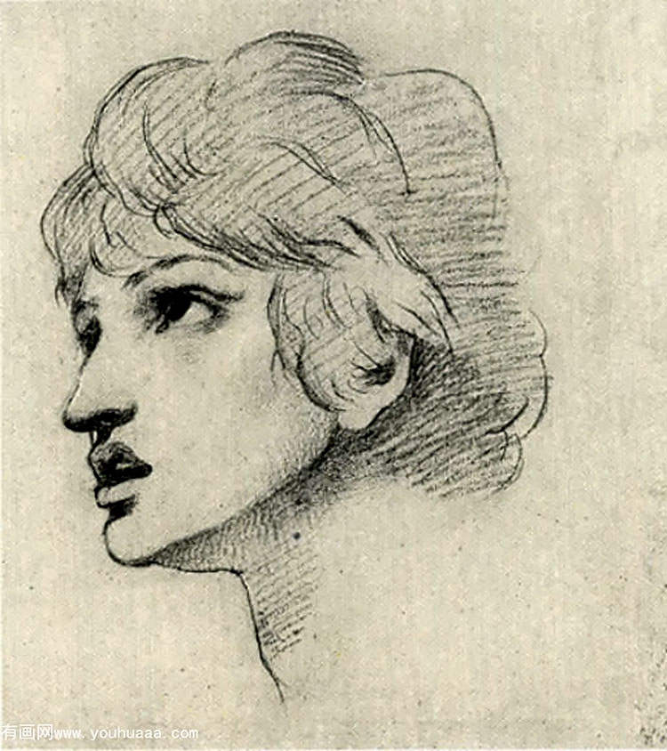 head of a youth