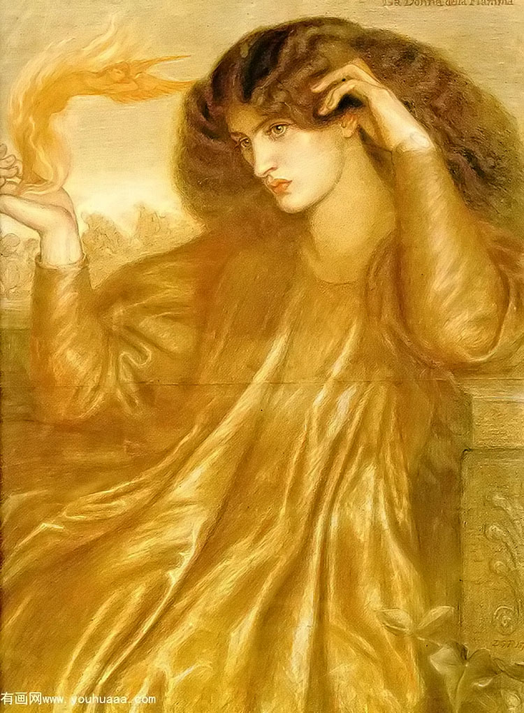 la donna della fiamma