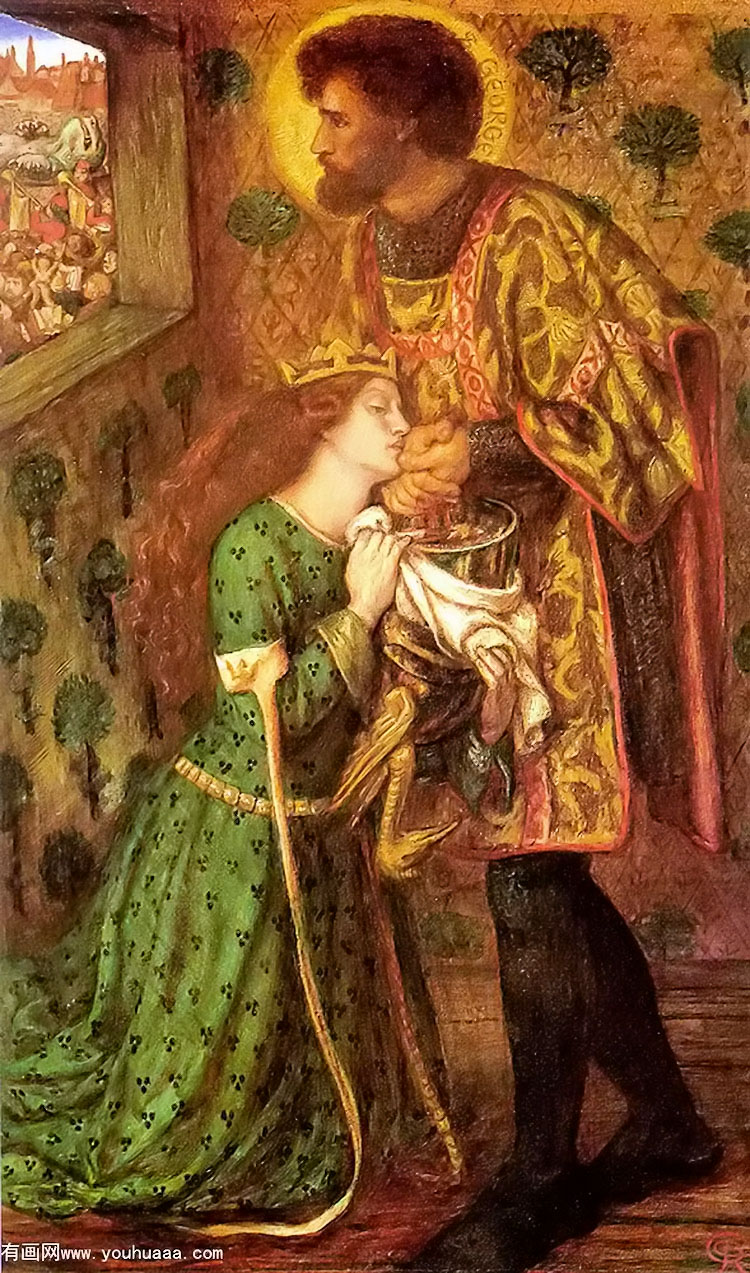 saint george and the princess sabra