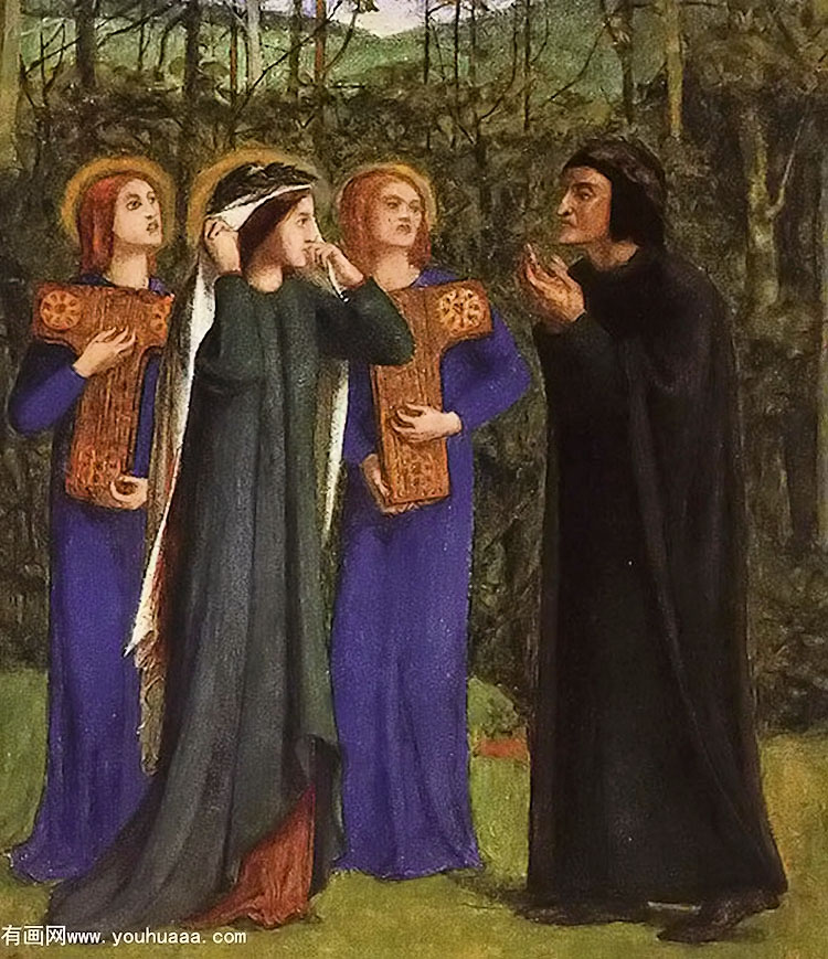 the meeting of dante and beatrice in paradise