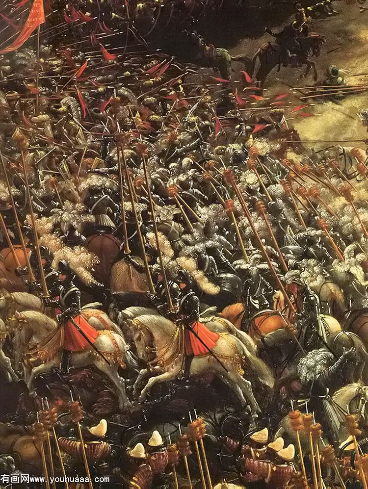 the battle of alexander (detail)