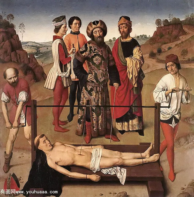 martyrdom of st erasmus (central panel)