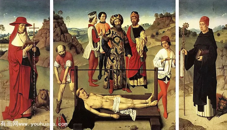 martyrdom of st erasmus (triptych)