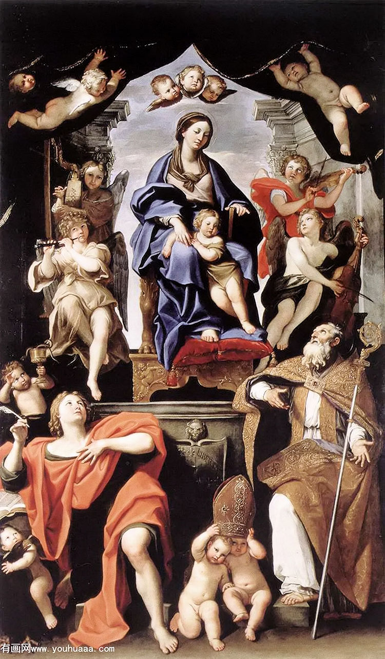 ʥĸʥ˹ʩϴʥԼ - madonna and child with st petronius and st john the baptist