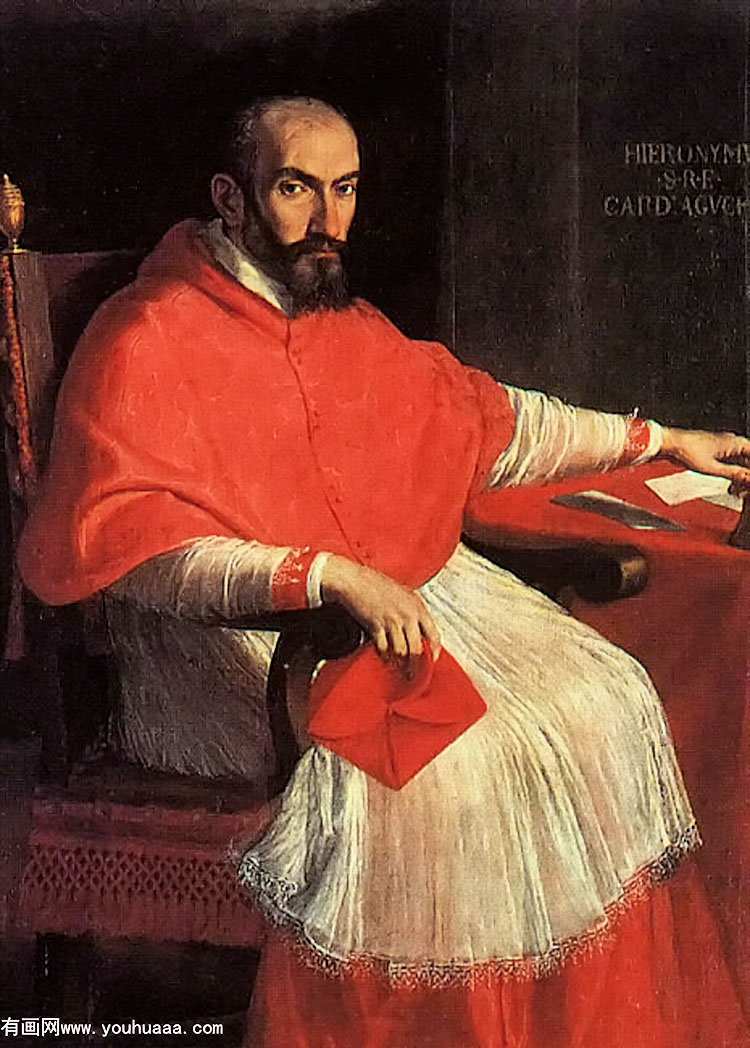 ̰Ļ - portrait of cardinal agucchi