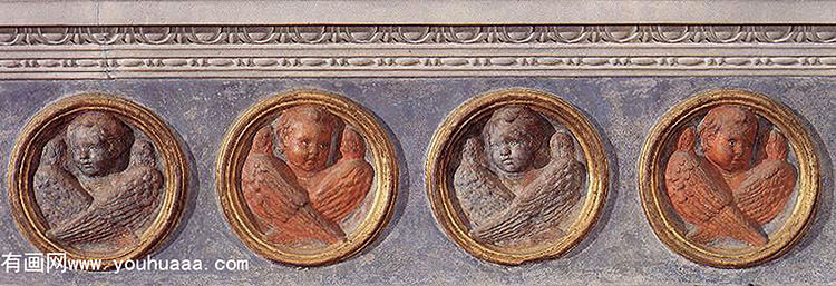 putti of the trabeation