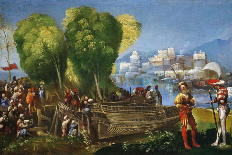 Ǻİ˹ʵ - aeneas and achates on the libyan coast