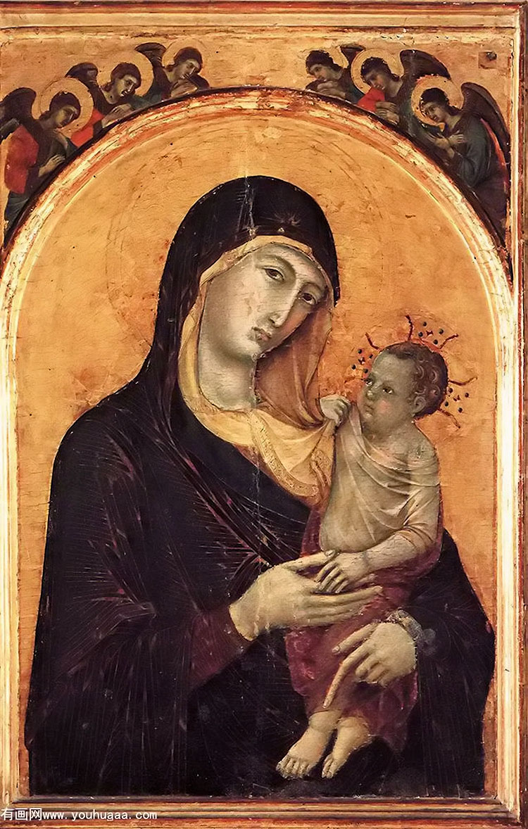 ʥĸʥӤλʹ - madonna and child with six angels