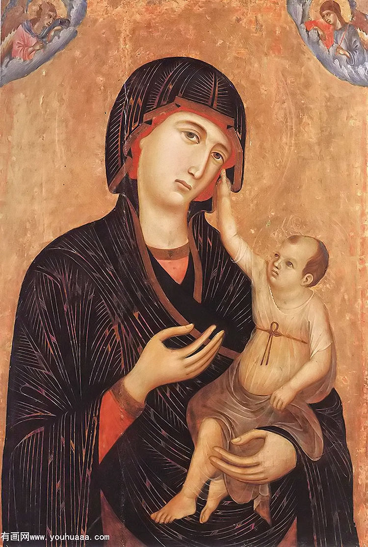 ʥĸʥӤλʹ(ֵʥĸ) - madonna with child and two angels (crevole madonna)