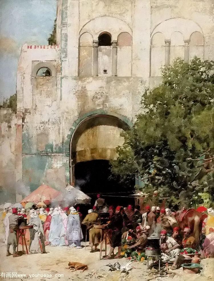 market day, constantinople