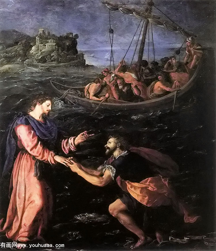 st peter walking on the water