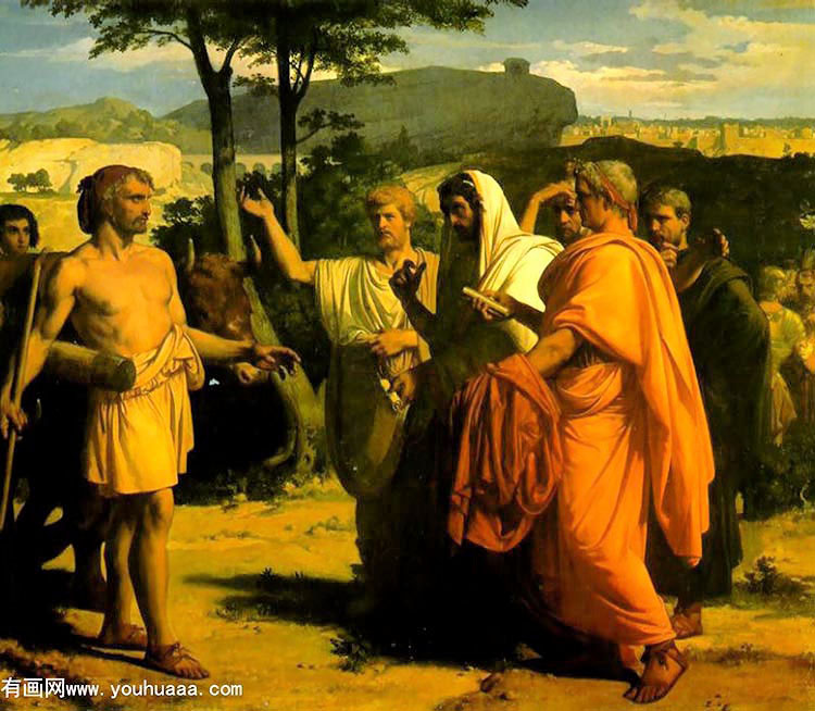 cincinnatus receiving deputies of the senate