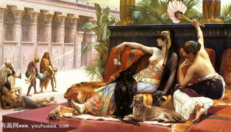 Զ - cleopatra testing poisons on condemned prisoners