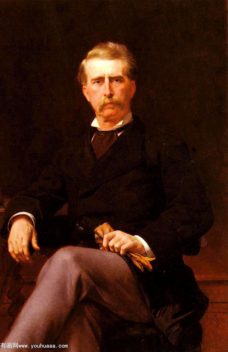 Լ(1831-1902)Ļ - portrait de john william mackay (1831 1902)