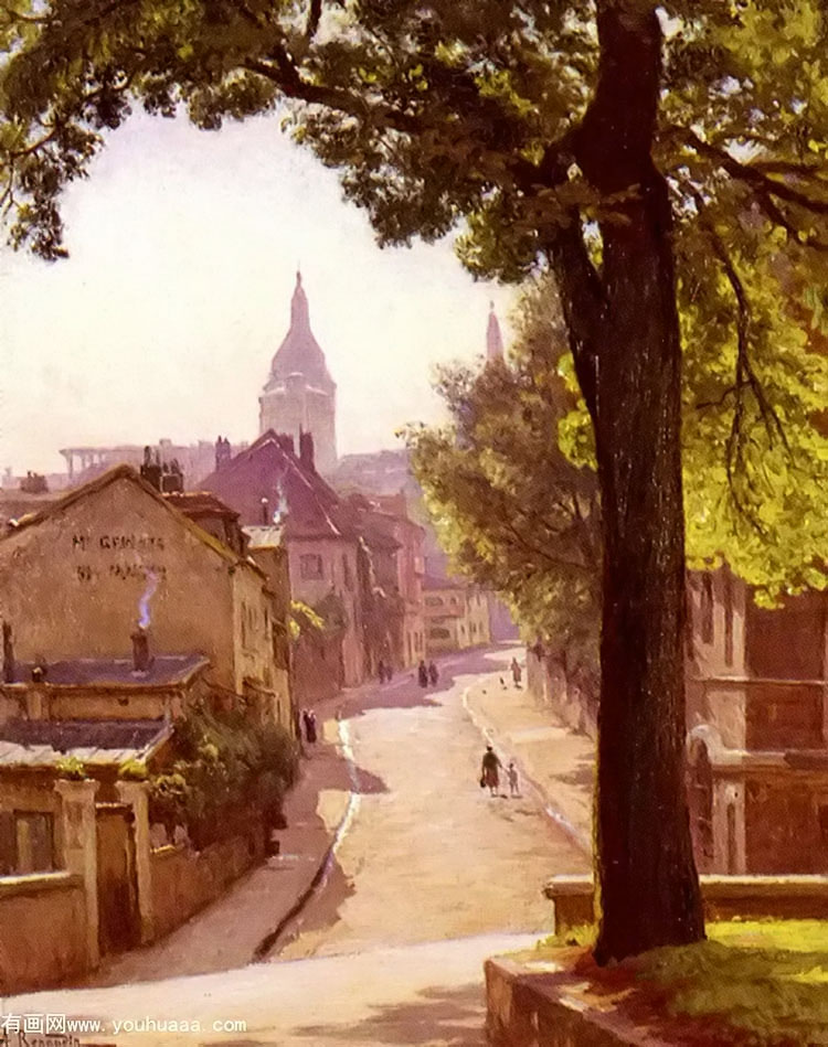 la rue de labreuvoir a montmartre