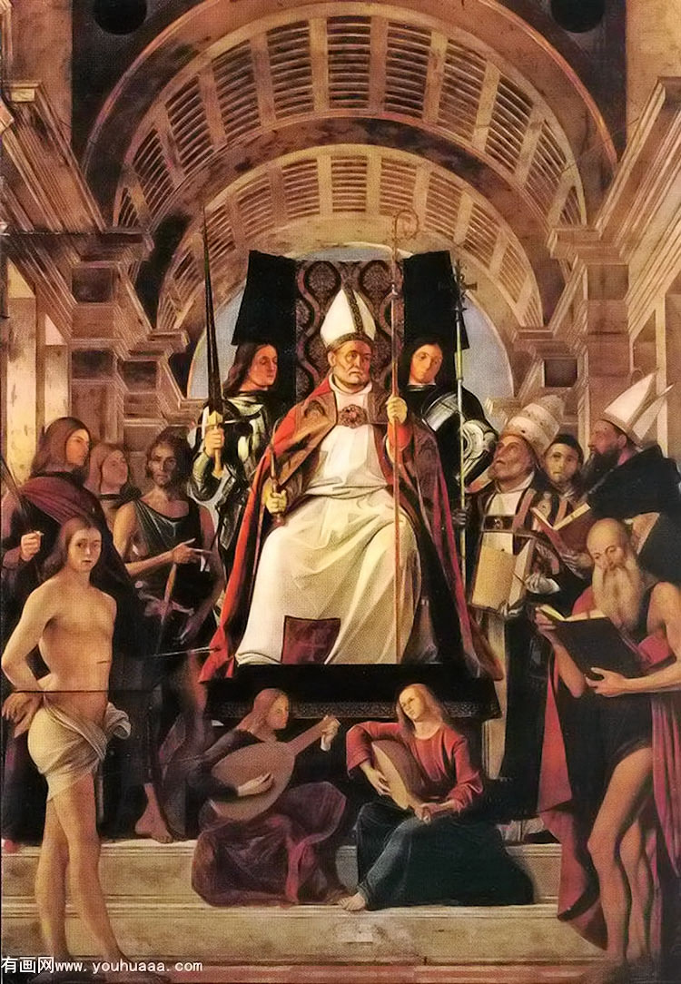 altarpiece of st ambrose