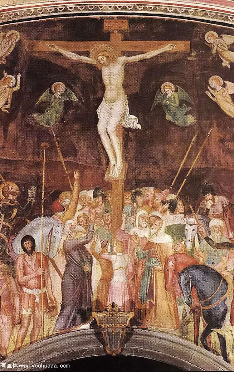 Ү(ֲ) - crucifixion (detail)