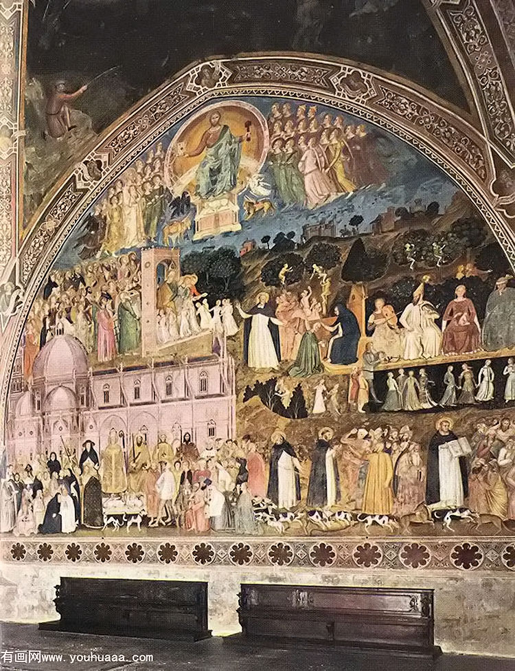 ǽϵıڻ - frescoes on the right wall