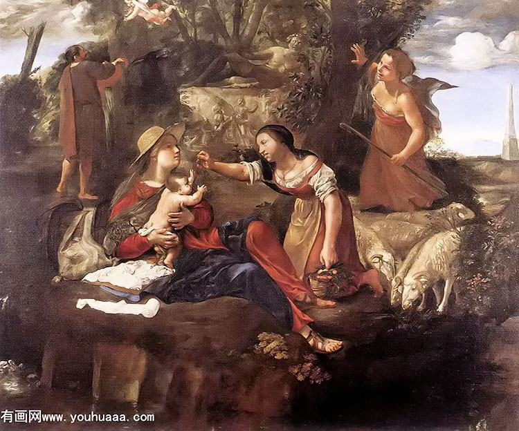 rest on the flight into egypt