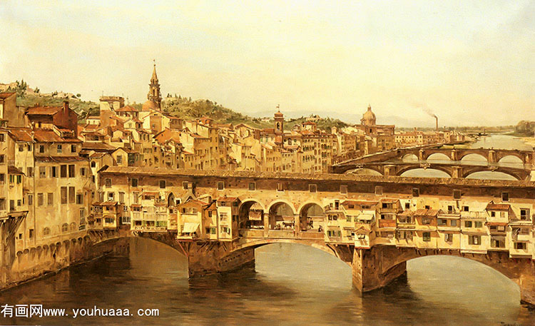 view of the ponte vecchio, florence