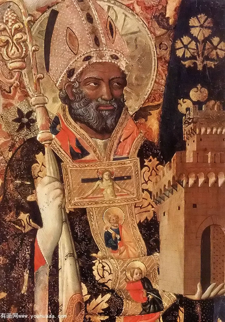 ʥĸʥͽ(ֲ) - madonna and child with saints (detail)