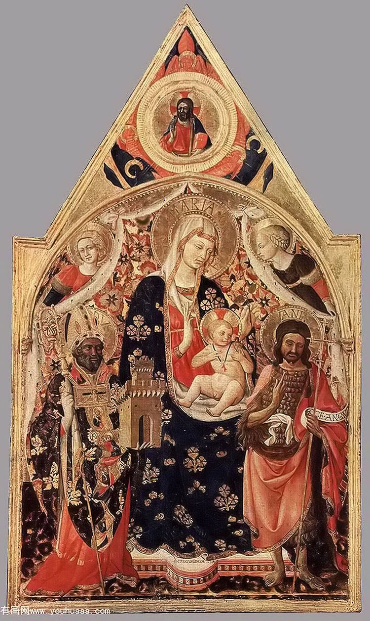 ʥĸʥͽ - madonna and child with saints