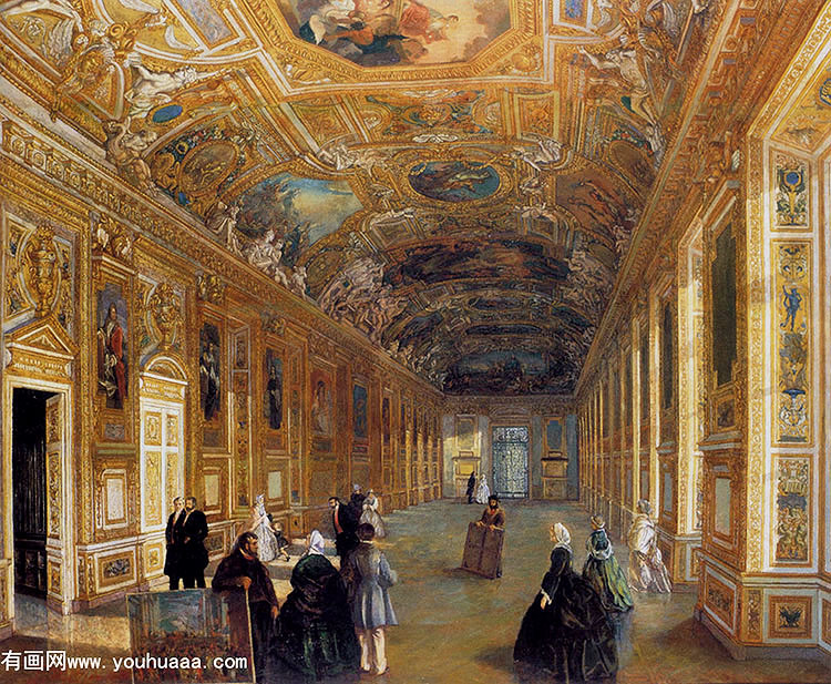 galerie dapollon au musee du louvre