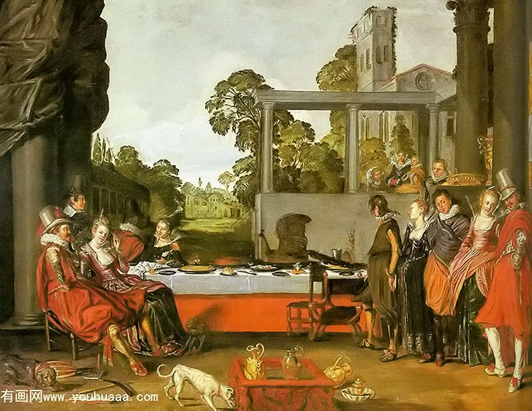 banquet in the open air