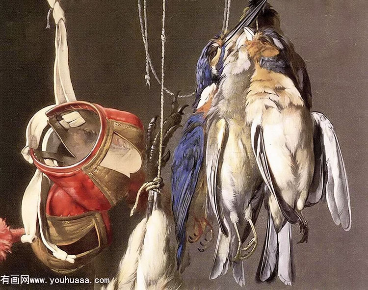 :Ծ(ֲ) - hunting still life (detail)