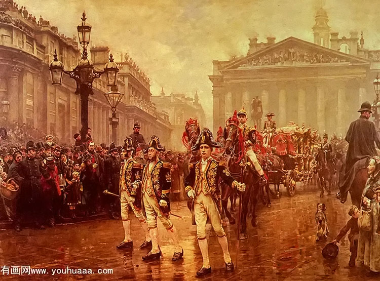 sir james whiteheads procession, 1888