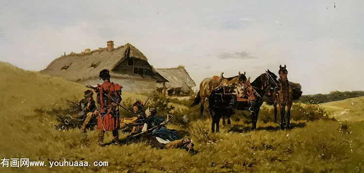 resting cossacks