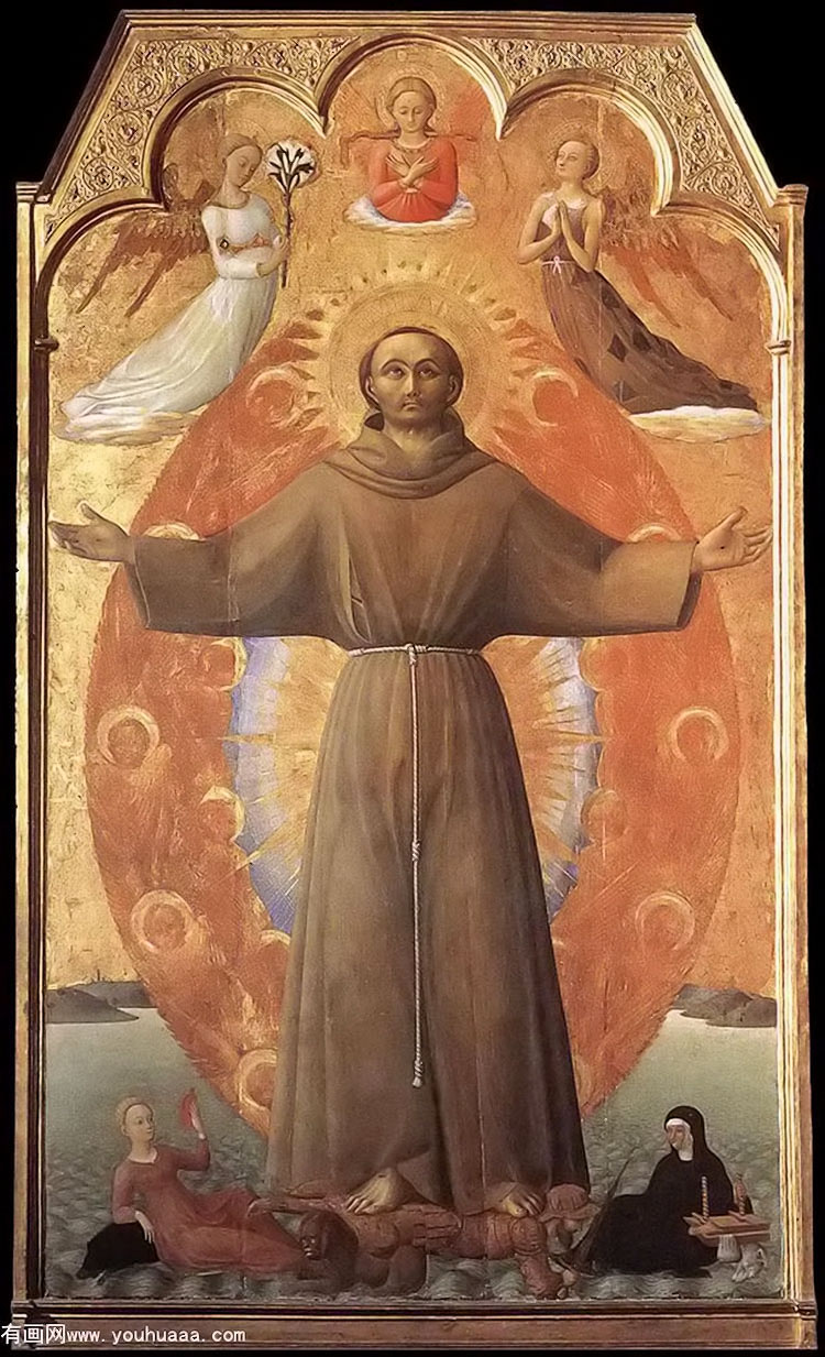 the ecstasy of st francis