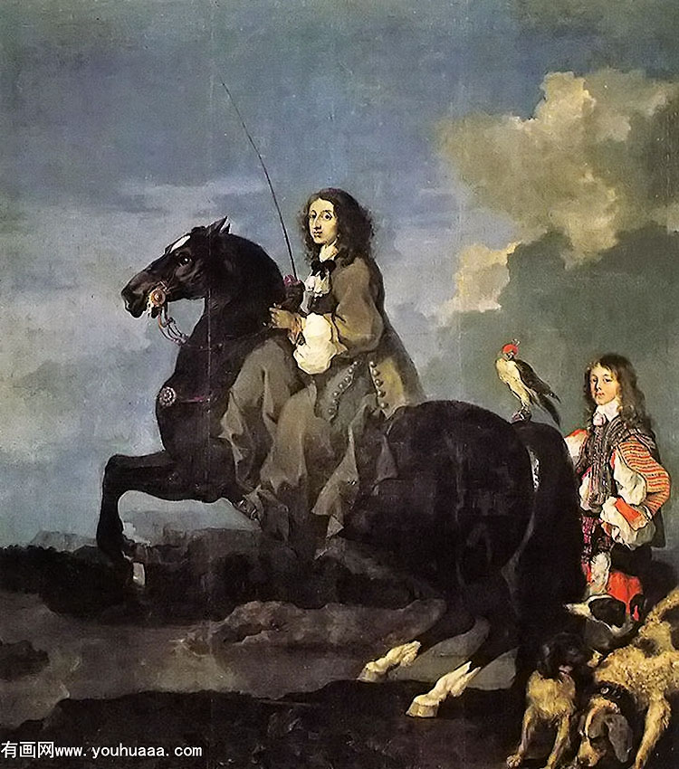 ϵ˹ - queen christina of sweden on horseback