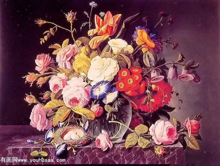 ʻ - still life with flowers