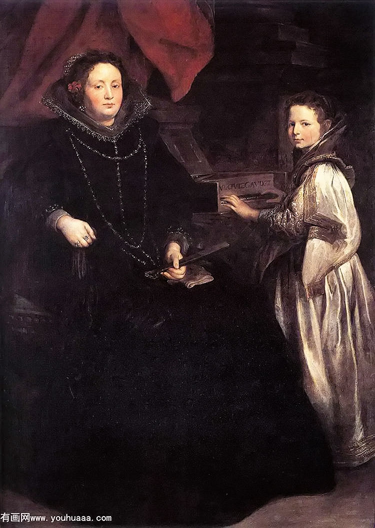 ǡķŮ - portrait of porzia imperiale and her daughter