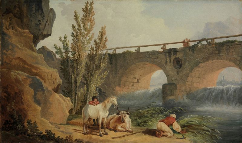 ٲ - Bridge over a Cascade