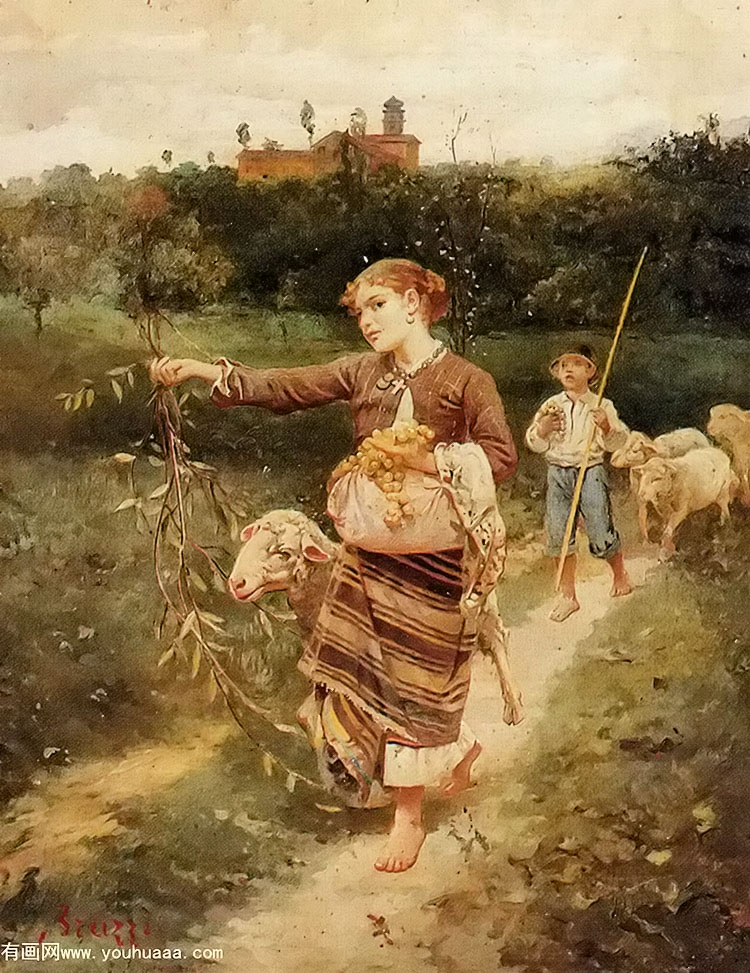 the grape pickers