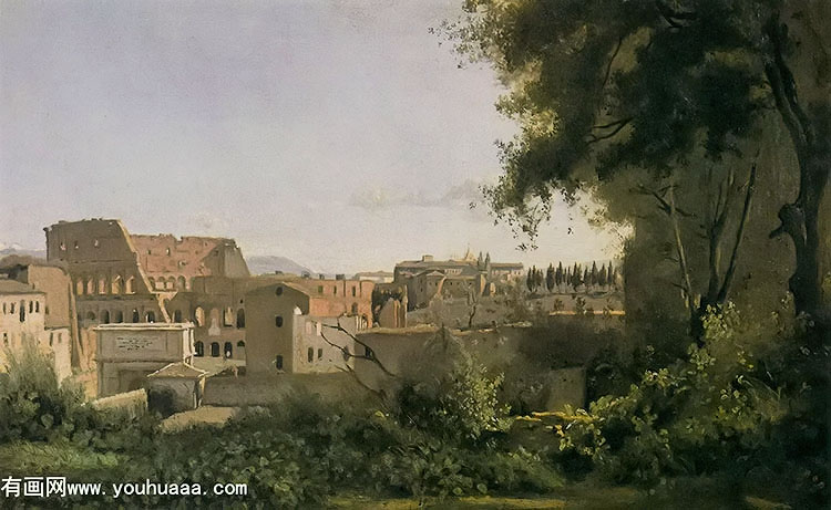 ķ԰ - Rome - View from the Farnese Gardens, Noon