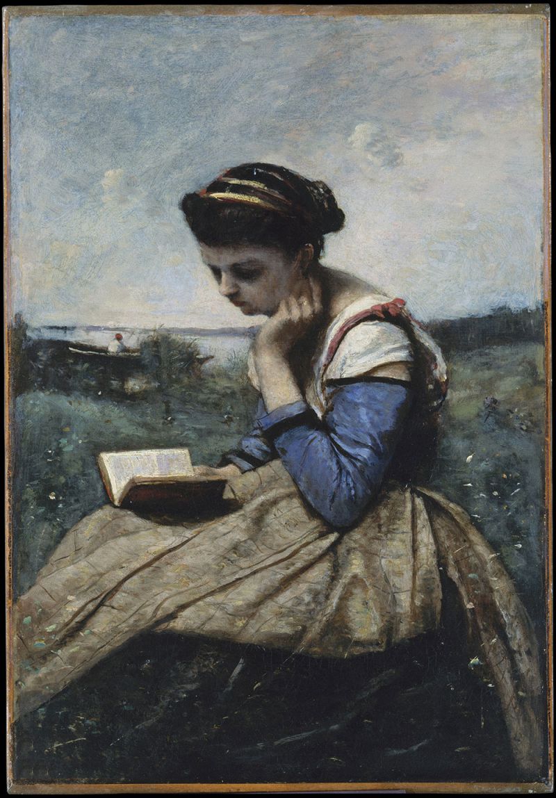 Ů - A Woman Reading