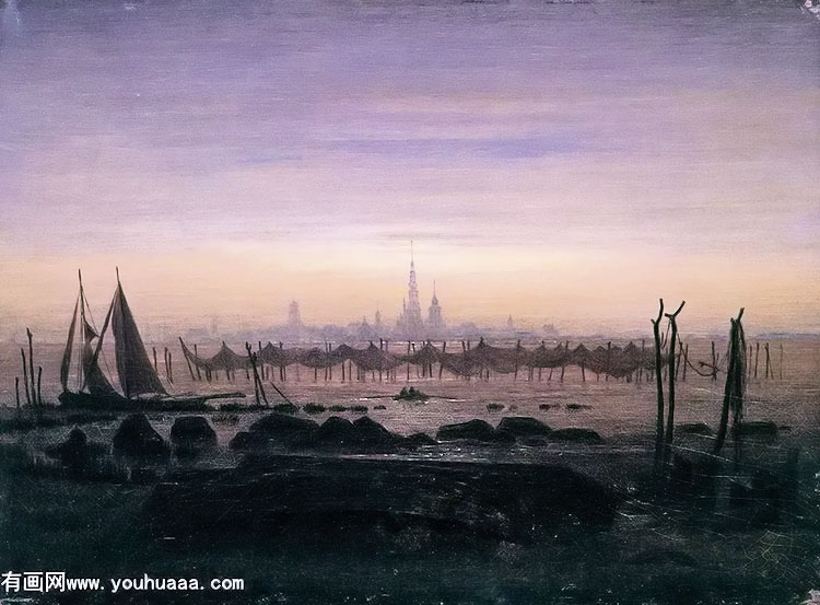 greifswald in moonlight